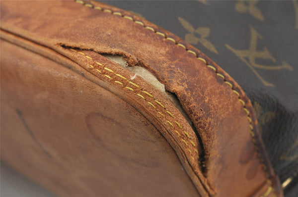 Authentic Louis Vuitton Monogram Alma Hand Bag Purse M51130 LV Junk 3797J