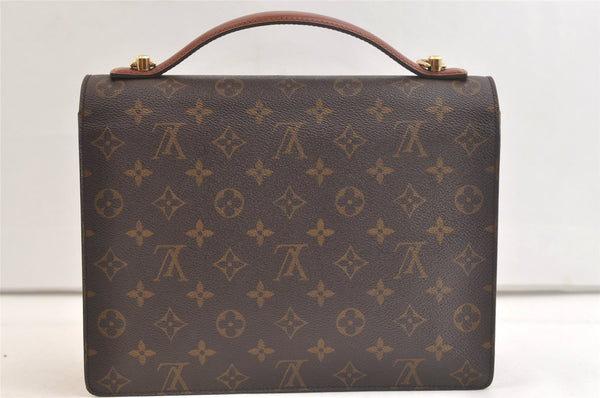 Authentic Louis Vuitton Monogram Monceau 2Way Shoulder Hand Bag M51185 LV 3797K