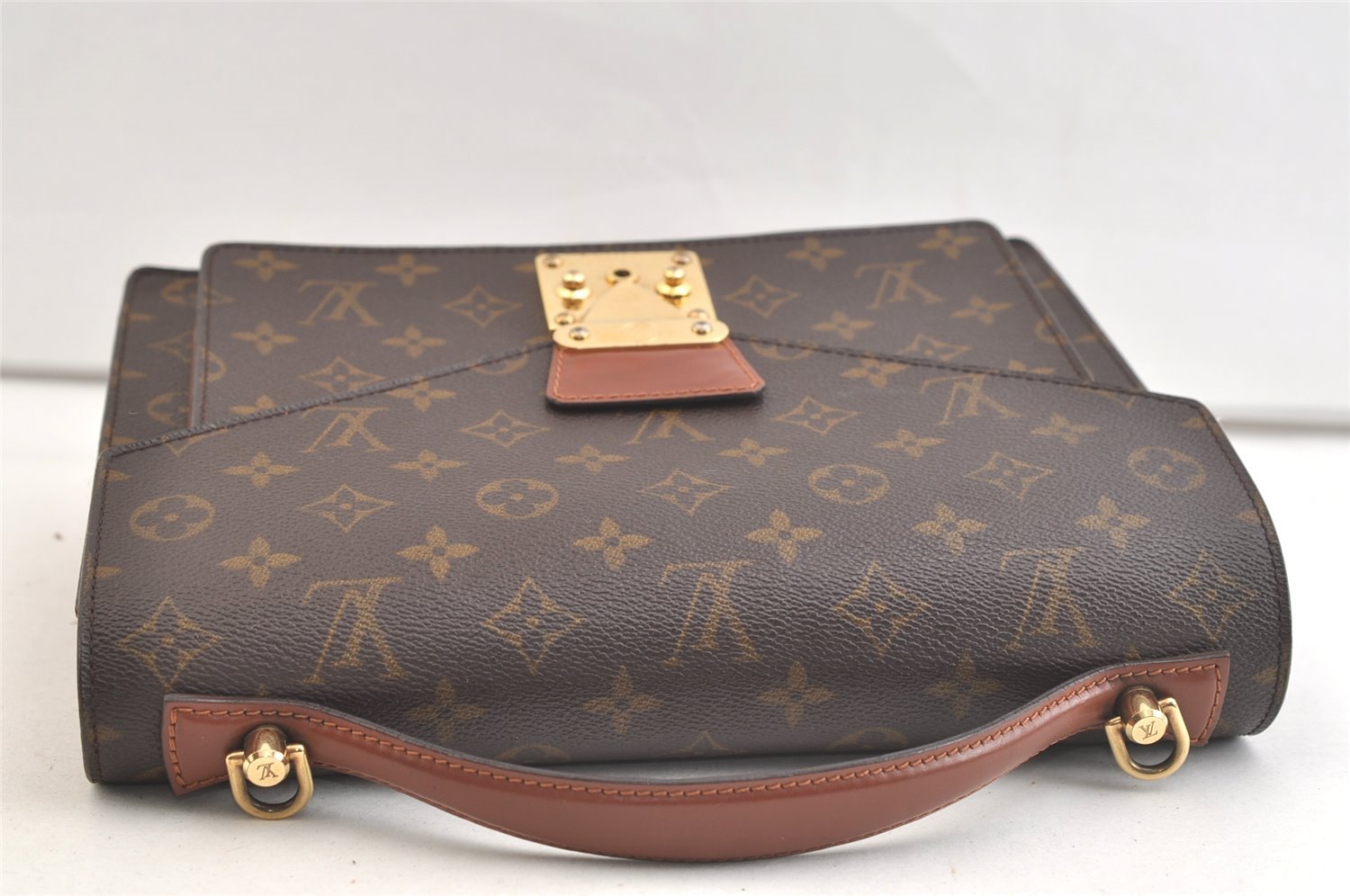 Authentic Louis Vuitton Monogram Monceau 2Way Shoulder Hand Bag M51185 LV 3797K