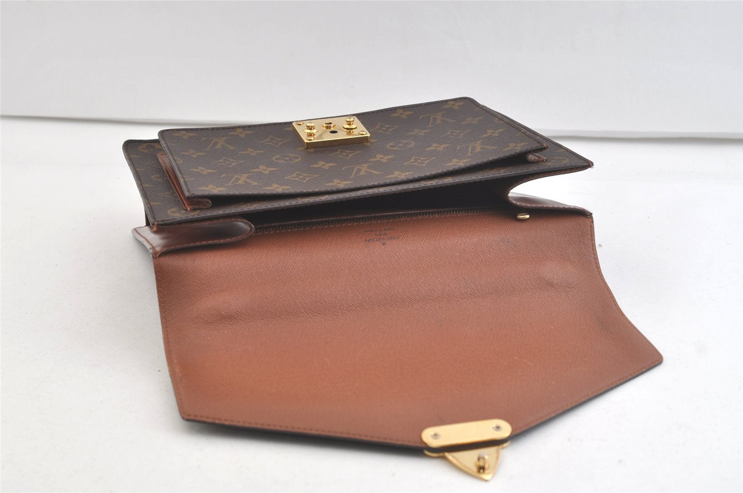 Authentic Louis Vuitton Monogram Monceau 2Way Shoulder Hand Bag M51185 LV 3797K