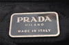 Authentic PRADA Nylon Tessuto Leather Shoulder Cross Body Bag Black 3798I