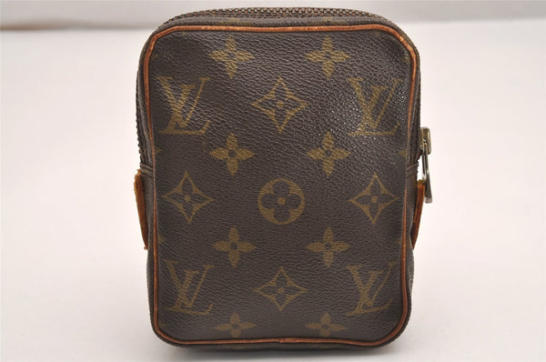 Auth Louis Vuitton Monogram Mini Poche Danube Shoulder Bag M45268 Junk 3798J