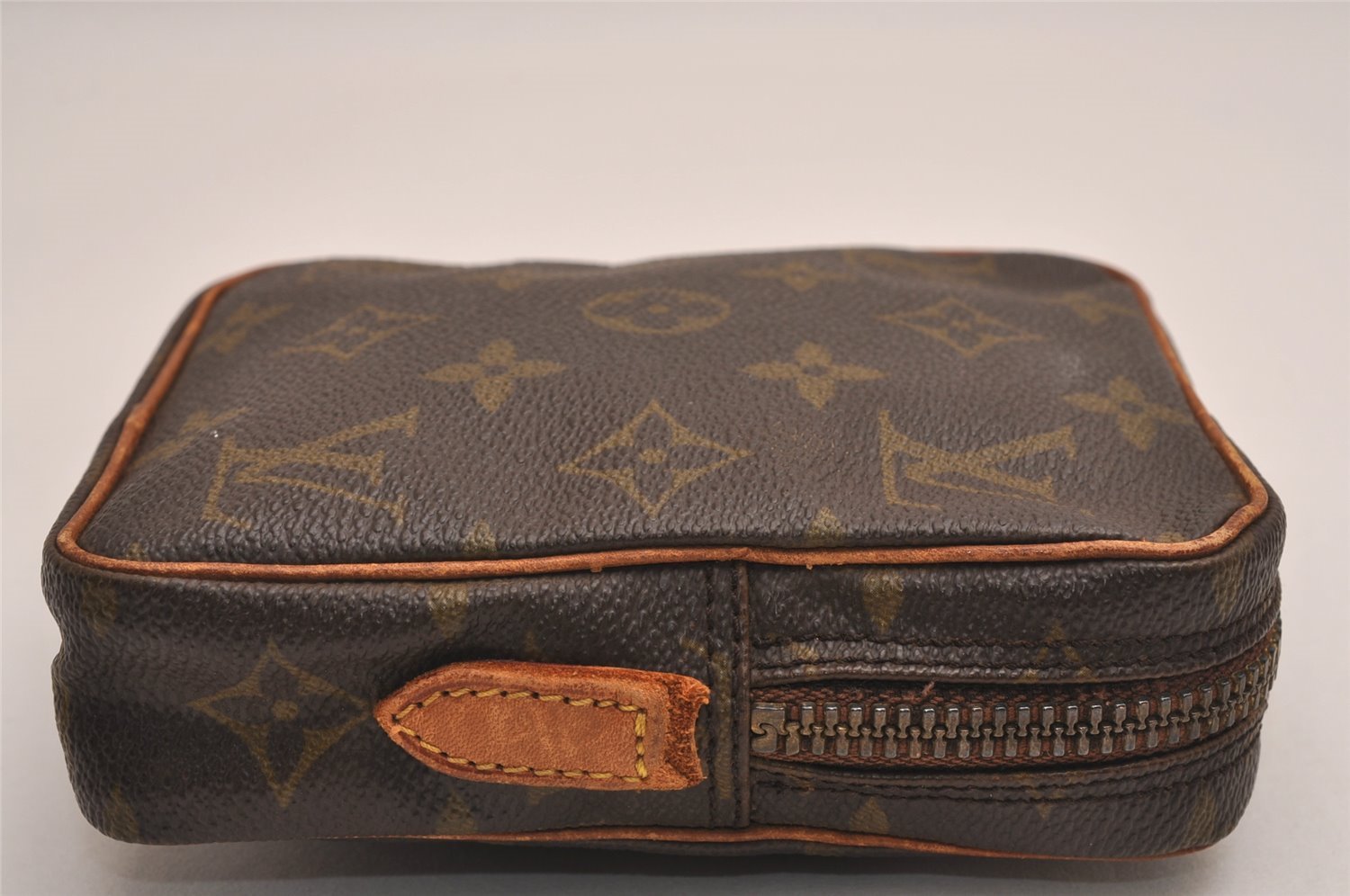 Auth Louis Vuitton Monogram Mini Poche Danube Shoulder Bag M45268 Junk 3798J