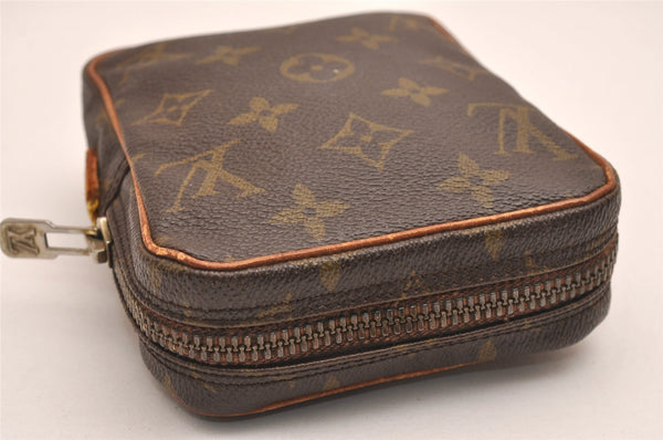 Auth Louis Vuitton Monogram Mini Poche Danube Shoulder Bag M45268 Junk 3798J