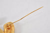 Authentic CHANEL Vintage CoCo Mark Pin Brooch Gold Plating 3798K