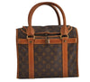 Authentic Louis Vuitton Monogram Sac Chaussures 30 Boston Bag Old Model LV 3800J
