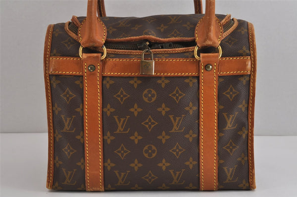 Authentic Louis Vuitton Monogram Sac Chaussures 30 Boston Bag Old Model LV 3800J
