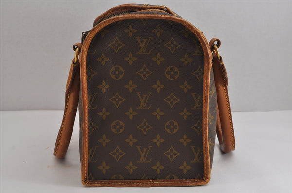 Authentic Louis Vuitton Monogram Sac Chaussures 30 Boston Bag Old Model LV 3800J