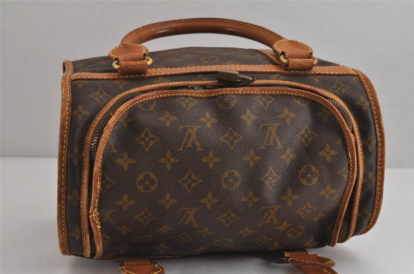 Authentic Louis Vuitton Monogram Sac Chaussures 30 Boston Bag Old Model LV 3800J