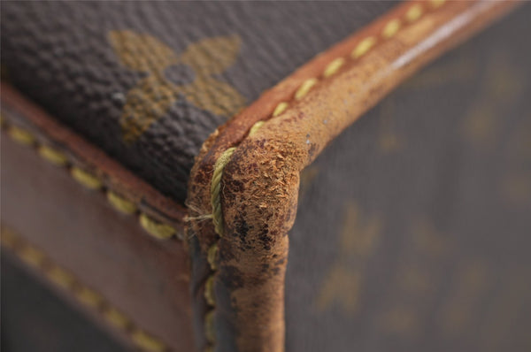 Authentic Louis Vuitton Monogram Sac Chaussures 30 Boston Bag Old Model LV 3800J