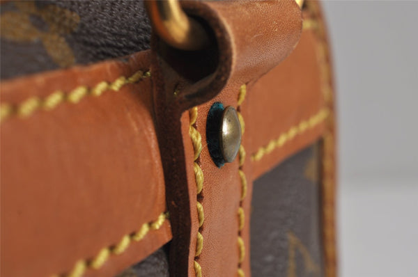 Authentic Louis Vuitton Monogram Sac Chaussures 30 Boston Bag Old Model LV 3800J