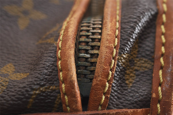 Authentic Louis Vuitton Monogram Sac Chaussures 30 Boston Bag Old Model LV 3800J