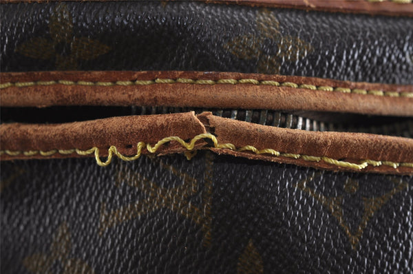 Authentic Louis Vuitton Monogram Sac Chaussures 30 Boston Bag Old Model LV 3800J