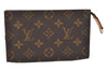 Authentic Louis Vuitton Monogram Pouch For Bucket PM LV 3802J