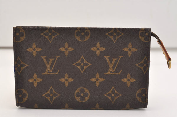 Authentic Louis Vuitton Monogram Pouch For Bucket PM LV 3802J