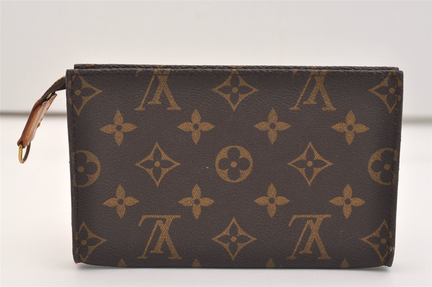 Authentic Louis Vuitton Monogram Pouch For Bucket PM LV 3802J