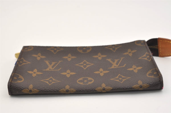 Authentic Louis Vuitton Monogram Pouch For Bucket PM LV 3802J
