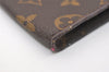 Authentic Louis Vuitton Monogram Pouch For Bucket PM LV 3802J