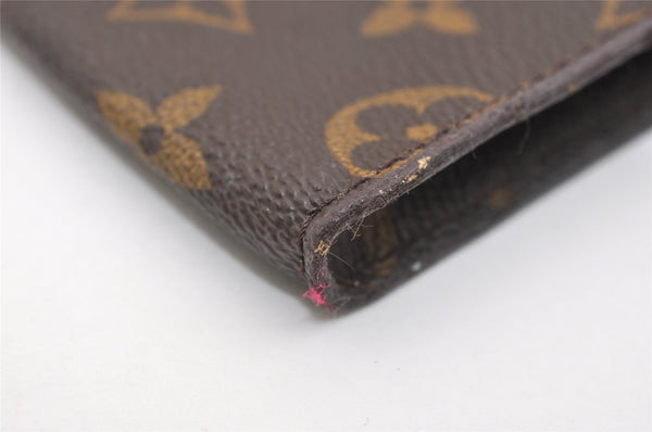 Authentic Louis Vuitton Monogram Pouch For Bucket PM LV 3802J