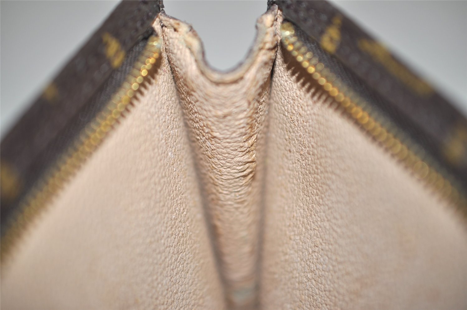 Authentic Louis Vuitton Monogram Pouch For Bucket PM LV 3802J