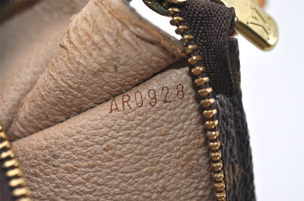 Authentic Louis Vuitton Monogram Pouch For Bucket PM LV 3802J