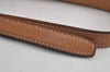 Authentic COACH Signature Vintage Waist Bag Purse Canvas Leather Brown 3804J