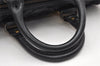 Authentic GUCCI Vintage Hysteria Hand Boston Bag Leather Black Junk 3804K