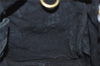 Authentic GUCCI Vintage Hysteria Hand Boston Bag Leather Black Junk 3804K