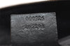 Authentic GUCCI Vintage Hysteria Hand Boston Bag Leather Black Junk 3804K