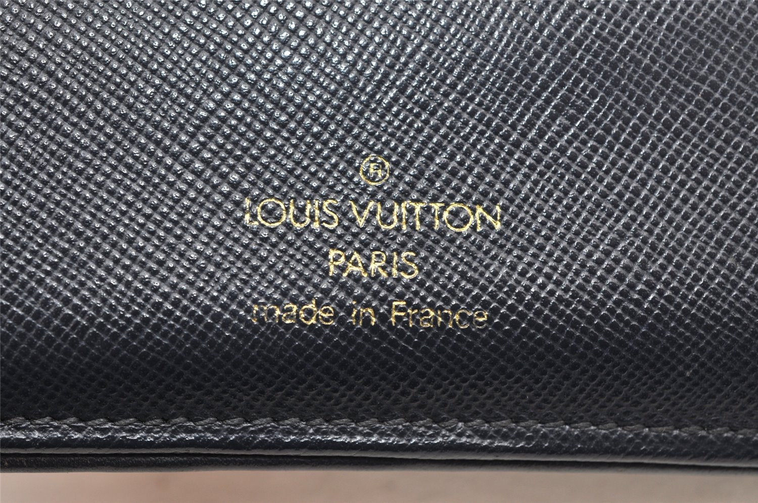 Louis Vuitton Monogram Mini Porte Billet Carte Credit Monnaie Wallet Navy 3805K