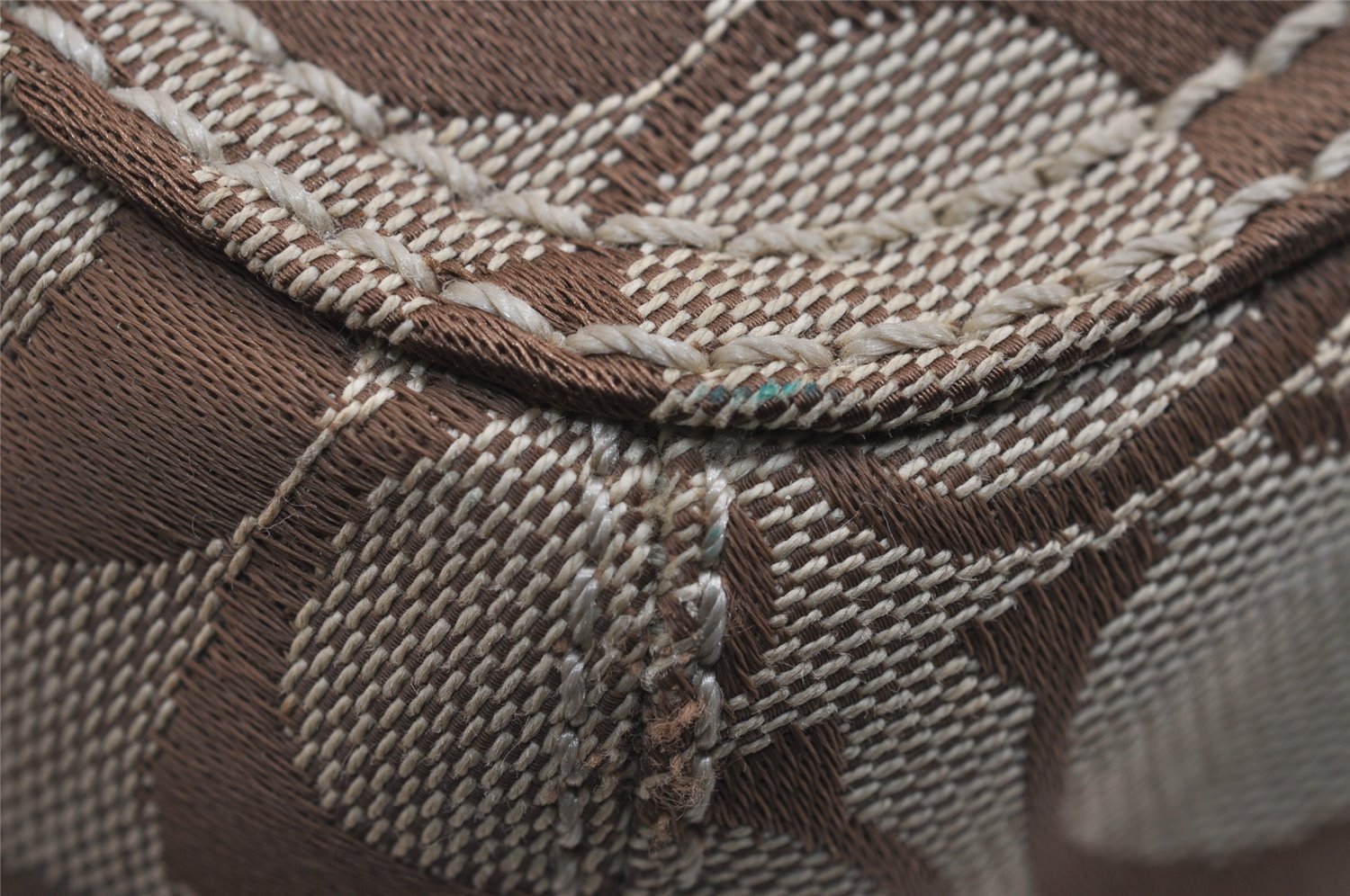 Authentic COACH Signature Shoulder Bag Purse Canvas Leather F15668 Brown 3807J