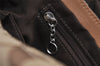 Authentic COACH Signature Shoulder Bag Purse Canvas Leather F15668 Brown 3807J