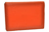 Authentic HERMES Guernesey 3CC Card Case Holder Purse Leather Orange 3808K