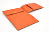 Authentic HERMES Guernesey 3CC Card Case Holder Purse Leather Orange 3808K