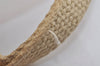 Authentic BURBERRY Vintage Nova Check Canvas Leather Hand Tote Bag Beige 3815J