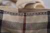 Authentic BURBERRY Vintage Nova Check Canvas Leather Hand Tote Bag Beige 3815J