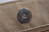 Authentic BURBERRY Vintage Nova Check Canvas Leather Hand Tote Bag Beige 3815J