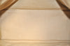 Authentic BURBERRY Vintage Nova Check Canvas Leather Hand Tote Bag Beige 3815J
