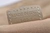 Authentic BURBERRY Vintage Nova Check Canvas Leather Hand Tote Bag Beige 3815J