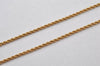 Authentic Christian Dior Gold Tone Chain Pendant Necklace CD 3816K