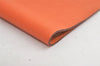 Authentic HERMES Yuris PM Note Book Cover Leather Orange 3817K