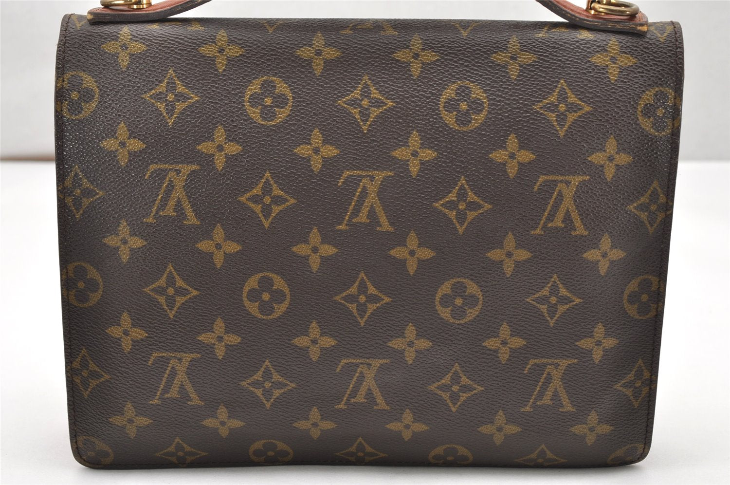 Authentic Louis Vuitton Monogram Monceau 2Way Shoulder Hand Bag M51187 LV 3819K