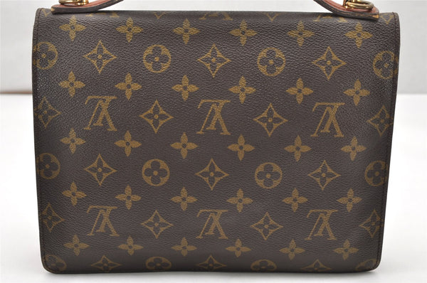Authentic Louis Vuitton Monogram Monceau 2Way Shoulder Hand Bag M51187 LV 3819K