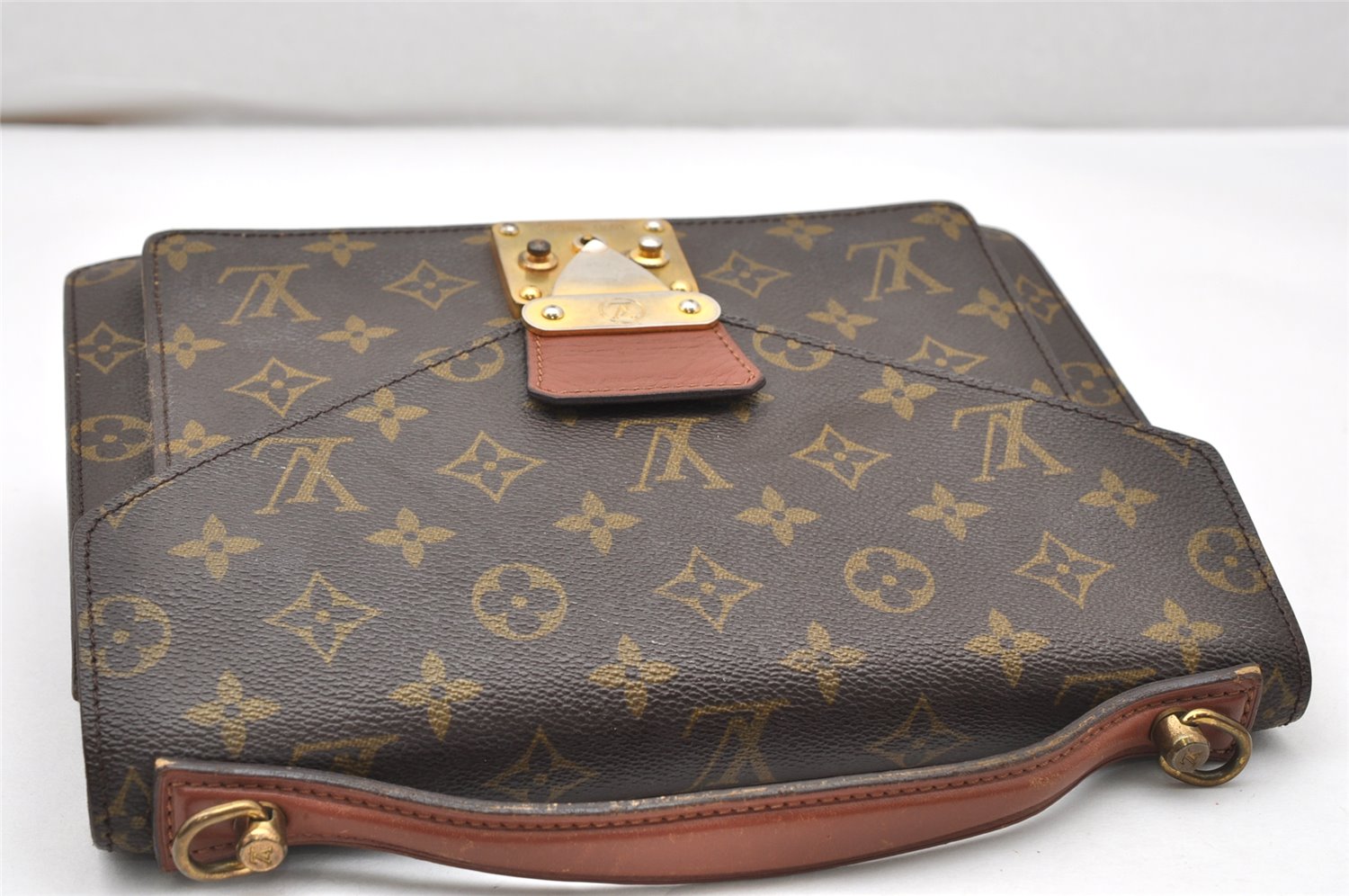 Authentic Louis Vuitton Monogram Monceau 2Way Shoulder Hand Bag M51187 LV 3819K