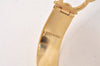 Authentic Salvatore Ferragamo Gancini Bangle Bracelet Gold Plating SF 3819L