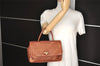 Authentic BOTTEGA VENETA Intrecciato Leather Hand Bag Purse Brown Junk 3820J