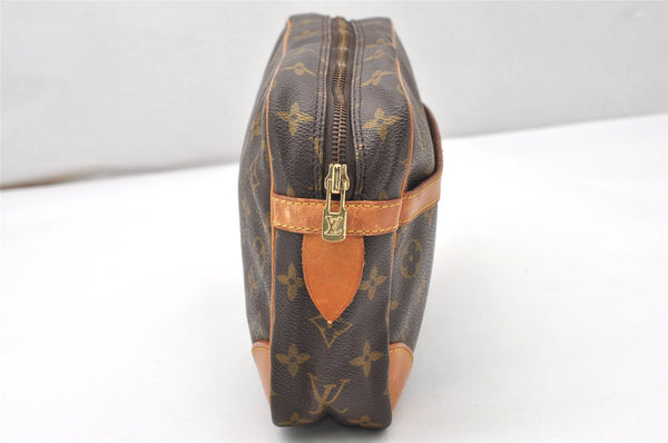 Authentic Louis Vuitton Monogram Compiegne 28 Clutch Hand Bag M51845 LV 3820K
