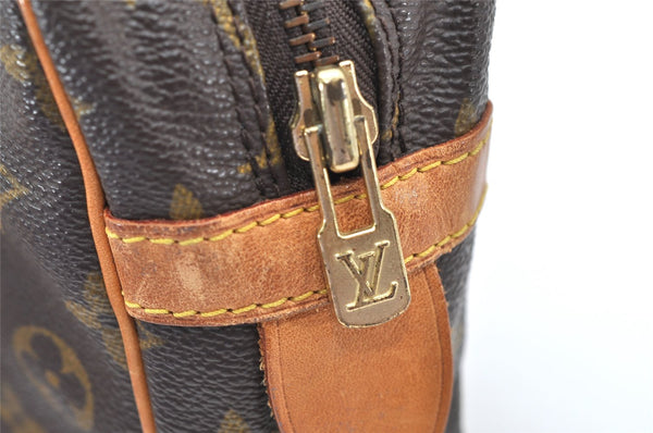 Authentic Louis Vuitton Monogram Compiegne 28 Clutch Hand Bag M51845 LV 3820K