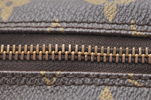 Authentic Louis Vuitton Monogram Compiegne 28 Clutch Hand Bag M51845 LV 3820K