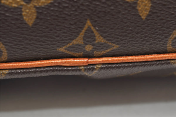 Authentic Louis Vuitton Monogram Compiegne 28 Clutch Hand Bag M51845 LV 3820K